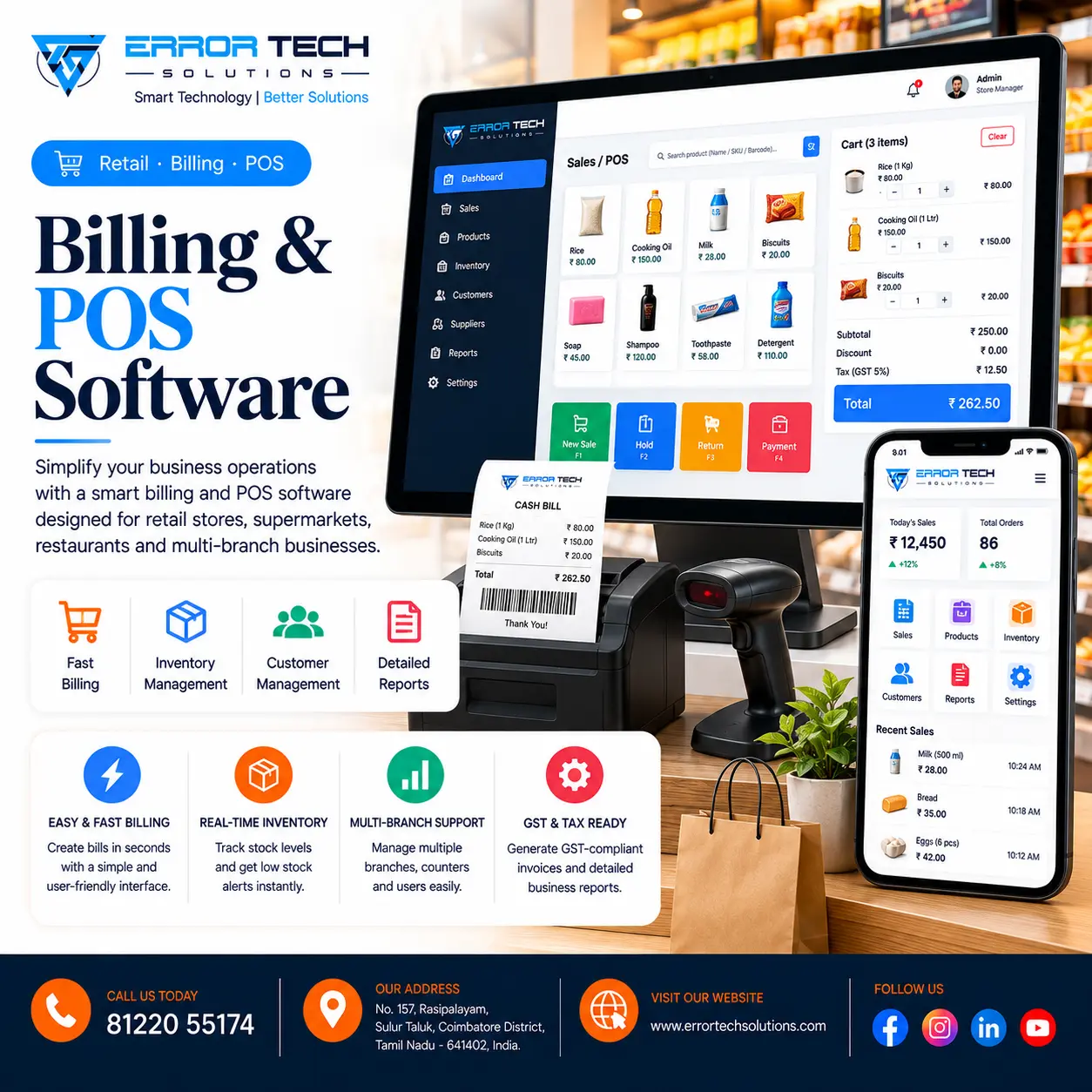 Billing software project